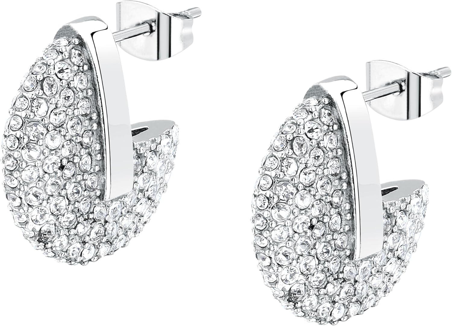 Pavo Monitor Arm installed on a wooden desk with cables organized