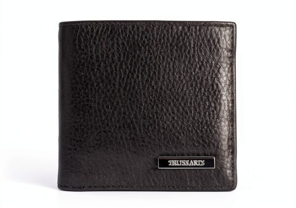 Portafogli uomo Trussardi pelle vitello nero elegante