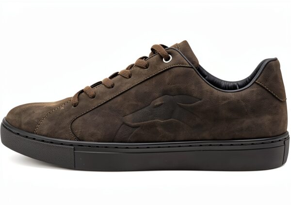 Scarpe Trussardi Jeans Uomo Stringate Sintetiche Verde-0