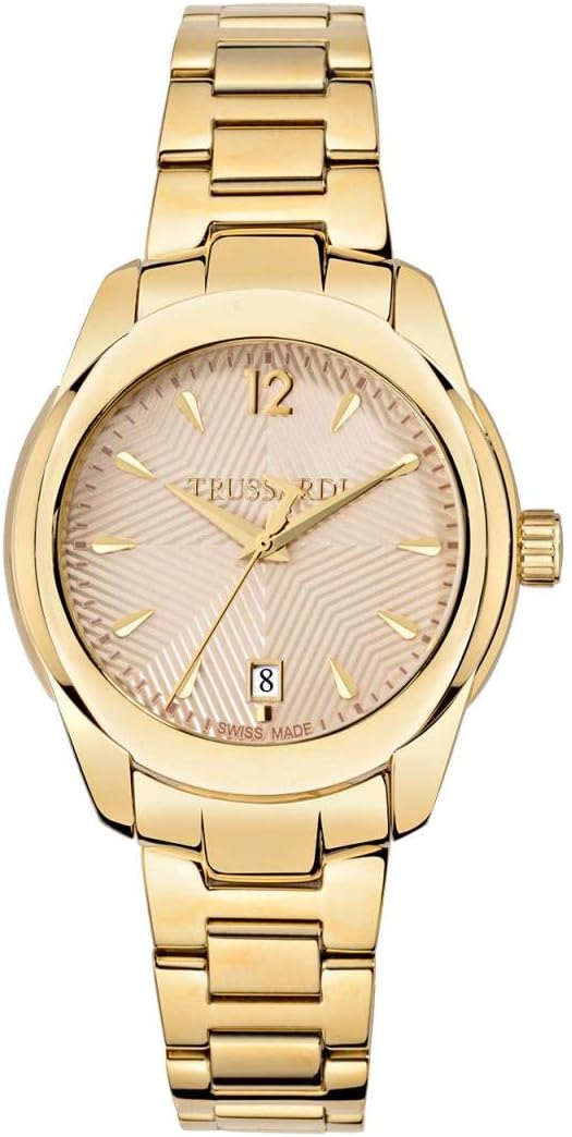 Pavo Monitor Arm installed on a wooden desk with monitor adjustments