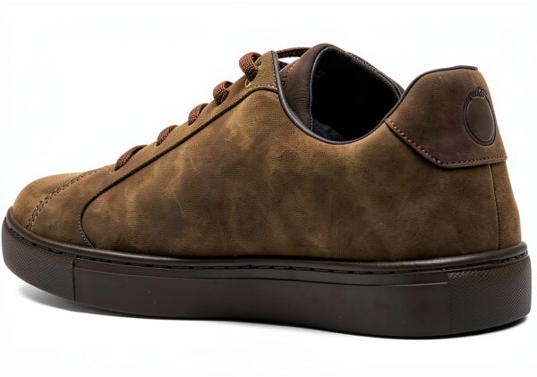 Scarpe Trussardi Jeans Uomo Stringate Sintetiche Verde-2