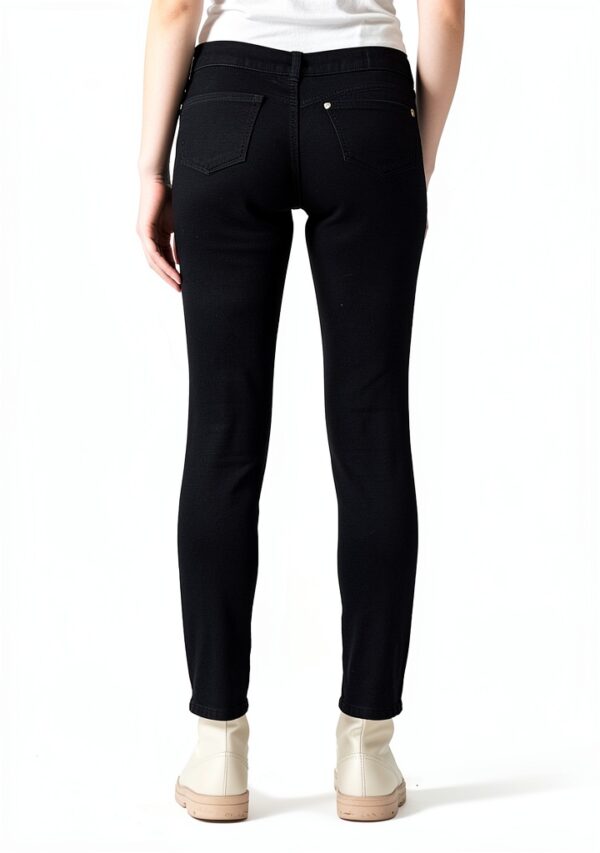 Trussardi Donna Jeans Gamba Dritta Blu Navy Taglia 36