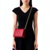 Trussardi borsa a spalla donna nero piccola elegante-5
