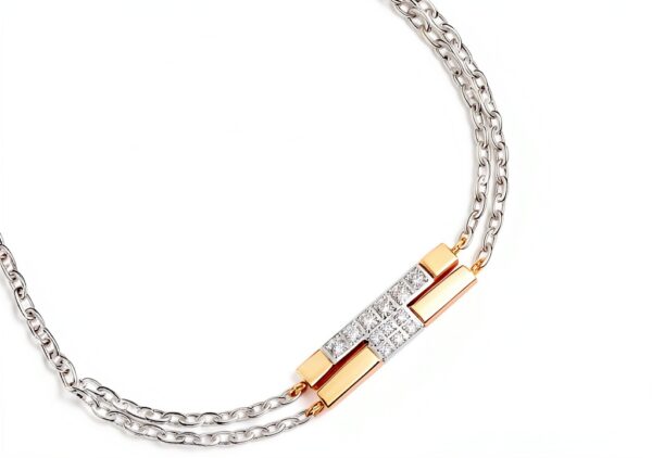 Bracciale Trussardi T-LOGO donna acciaio inossidabile-1