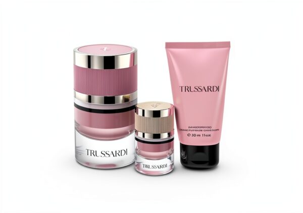 Cofanetto Regalo Trussardi Profumo Crema Corpo Set Dono-5
