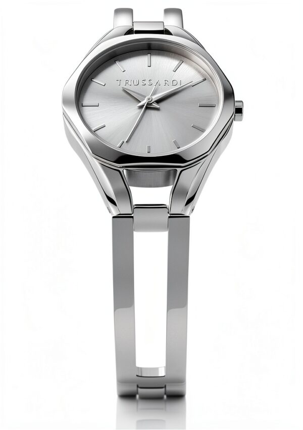Trussardi orologio da donna acciaio quarzo impermeabile-5