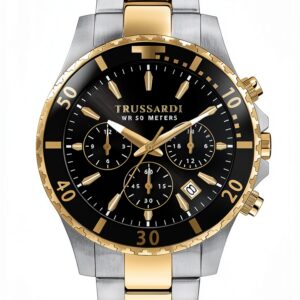Orologio Trussardi Uomo Acciaio Quadrante Nero Quarzo-0