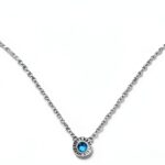 Collana Trussardi donna acciaio inox cristalli T-Logo-0
