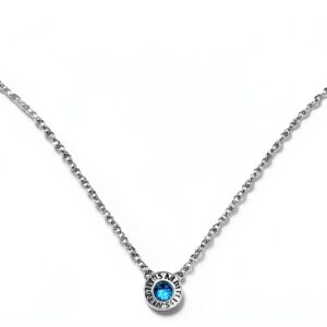 Collana Trussardi donna acciaio inox cristalli T-Logo-0