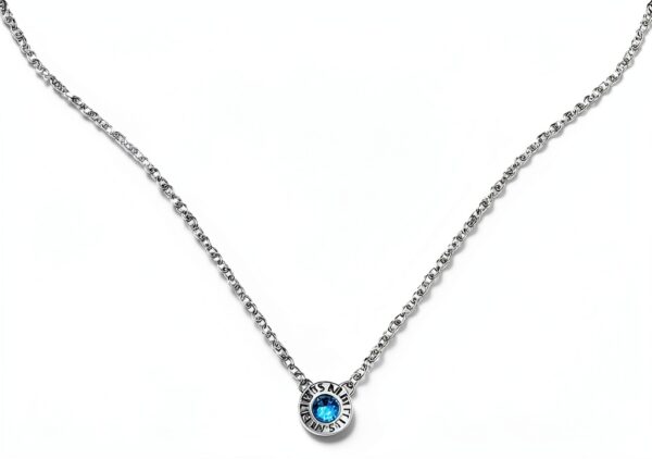 Collana Trussardi donna acciaio inox cristalli T-Logo-0
