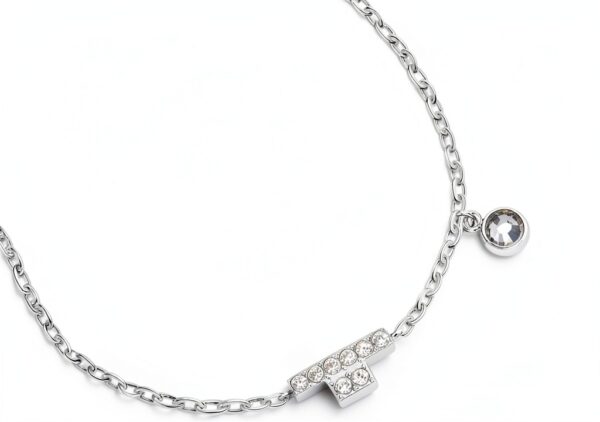Bracciale Trussardi T-LOGO donna acciaio inossidabile-1