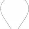 Collana Trussardi donna acciaio inox cristalli T-Logo-1
