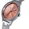 Orologio da donna Trussardi acciaio quarzo rosa dorato-4