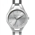 Trussardi orologio da donna acciaio quarzo impermeabile-0