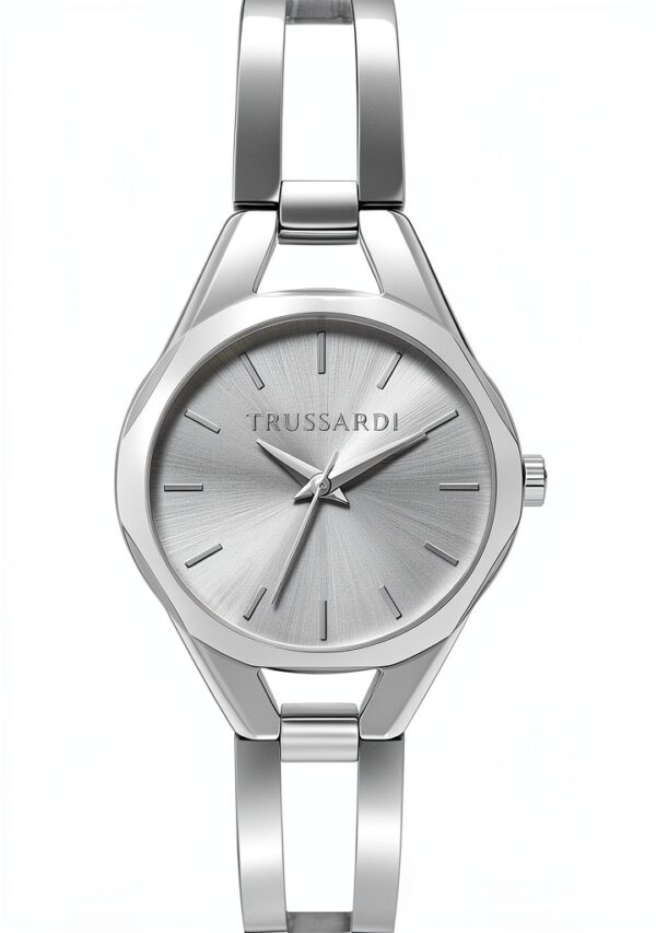 Trussardi orologio da donna acciaio quarzo impermeabile-0