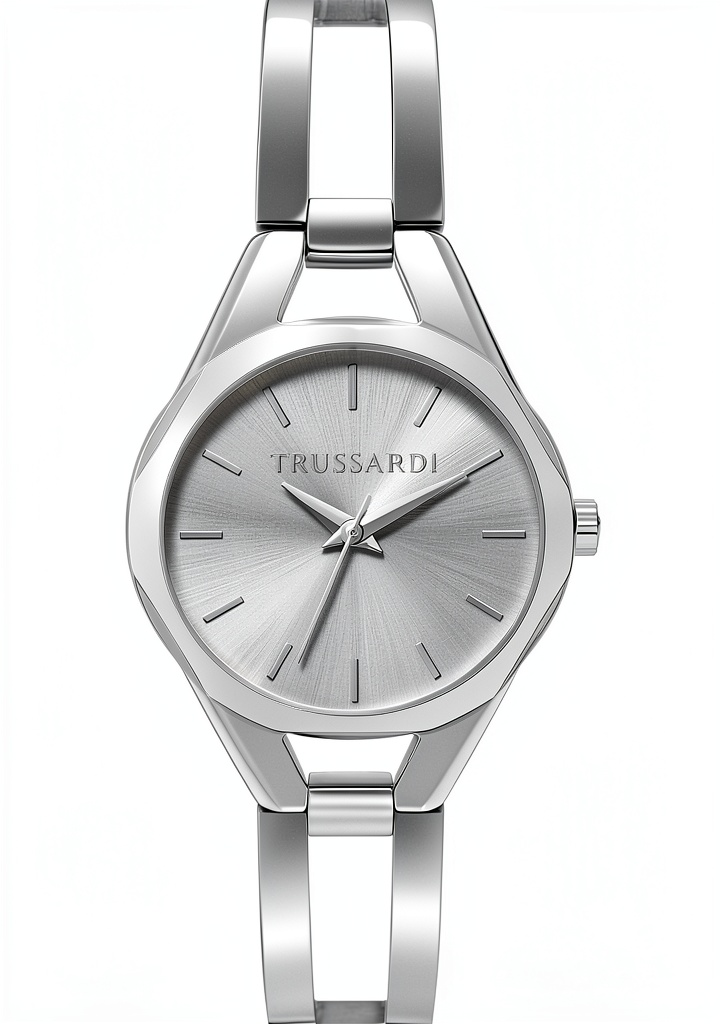 'Orologio Trussardi Metropolitan indossato su polso femminile'