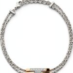 Bracciale Trussardi T-LOGO donna acciaio inossidabile-0