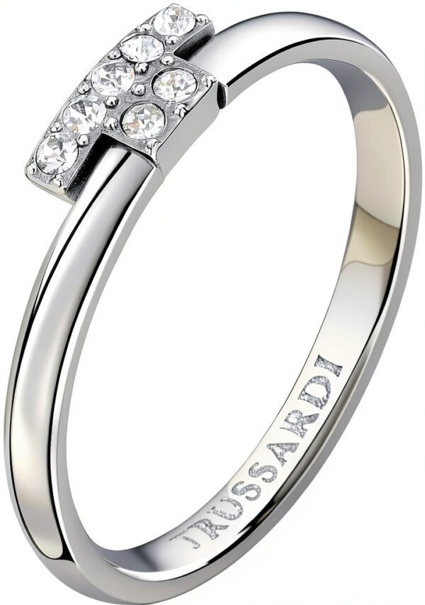 Anello donna Trussardi acciaio inox 14 design-0
