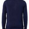 Maglione da uomo Blu Scuro Lana Merinos Classico-2