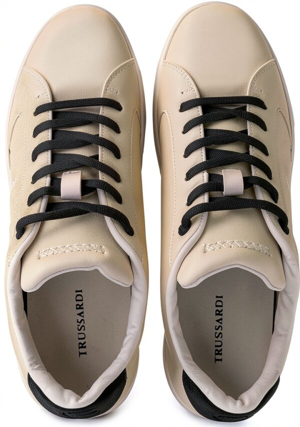 Sneaker donna Marca suola piatta design elegante-3