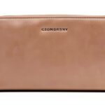 Portafoglio donna Trussardi Cameo Rose ziparound grande 100 g-0