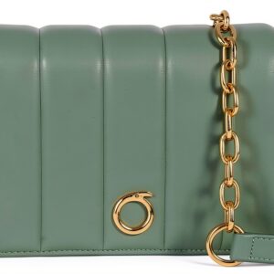 Trussardi Borsa Tracolla Verde Pelle 56J000021T005865 Skinny Alta-0
