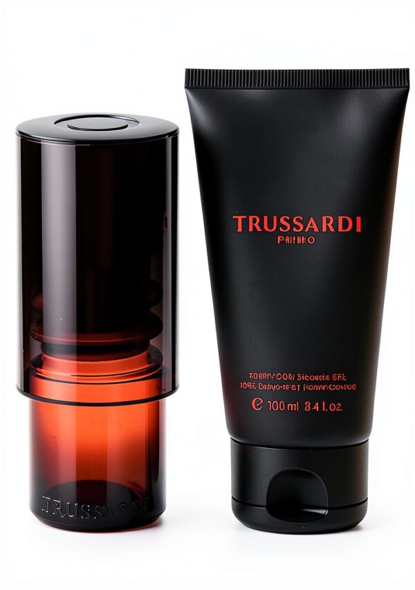 Trussardi Primo – Confezione Regalo per Lui: Profumo Eau de Parfum 100 ml + Shampoo Shower Gel 100ml + Beauty Case Uomo-2